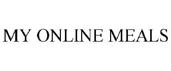 MY ONLINE MEALS