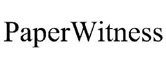 PAPERWITNESS