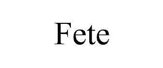 FÊTE