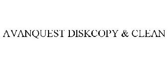 AVANQUEST DISKCOPY & CLEAN