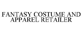 FANTASY COSTUME AND APPAREL RETAILER