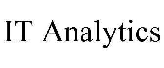 IT ANALYTICS