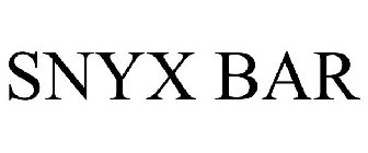 SNYX BAR