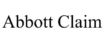 ABBOTT CLAIM