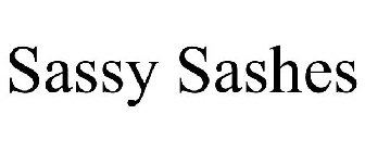 SASSY SASHES
