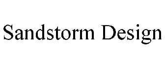 SANDSTORM DESIGN