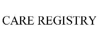 CARE REGISTRY