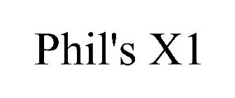 PHIL'S X1
