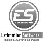 ES SOLUTIONS ESTIMATION SOFTWARE SOLUTIONS