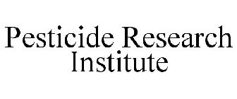 PESTICIDE RESEARCH INSTITUTE