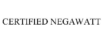 CERTIFIED NEGAWATT