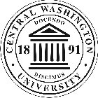 · CENTRAL WASHINGTON · UNIVERSITY DOCENDO 1891 DISCIMUS