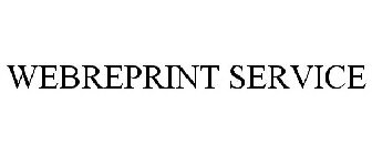 WEBREPRINT SERVICE