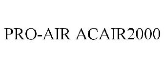 PRO-AIR ACAIR2000