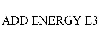 ADD ENERGY E3