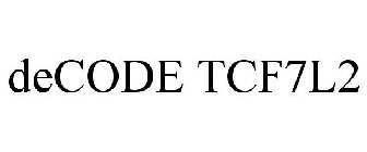 DECODE TCF7L2