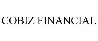 COBIZ FINANCIAL