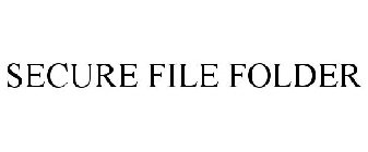 SECURE FILE FOLDER