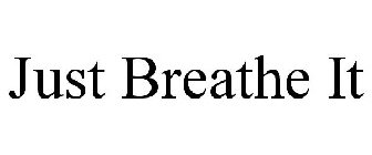 JUST BREATHE IT