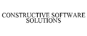 CONSTRUCTIVE SOFTWARE SOLUTIONS