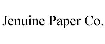 JENUINE PAPER CO.