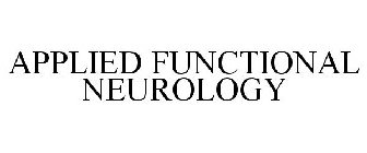 APPLIED FUNCTIONAL NEUROLOGY