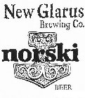 NEW GLARUS BREWING CO. NORSKI BEER