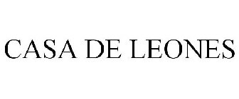 CASA DE LEONES