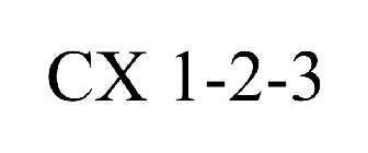 CX 1-2-3