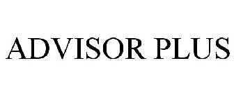 ADVISOR PLUS