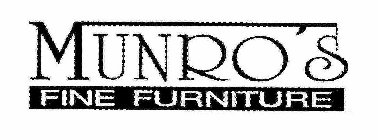MUNRO'S FINE FURNITURE