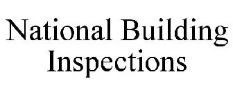 NATIONAL BUILDING INSPECTIONS