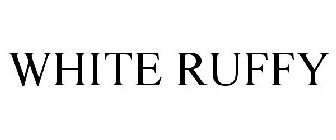 WHITE RUFFY