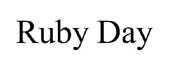 RUBY DAY