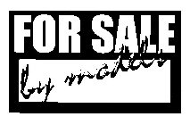 FOR SALE BY MODELS