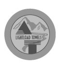 AT LIGHTLOAD TOWELS