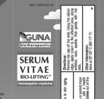 SERUM VITAE BIO-LIFTING HOMEOPATHIC MEDICINE