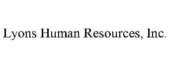 LYONS HUMAN RESOURCES, INC.