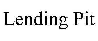 LENDING PIT