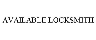 AVAILABLE LOCKSMITH