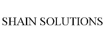 SHAIN SOLUTIONS