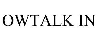 OWTALK IN