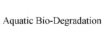 AQUATIC BIO-DEGRADATION