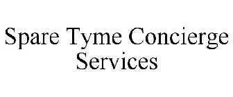 SPARE TYME CONCIERGE SERVICES