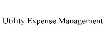 UTILITY EXPENSE MANAGEMENT