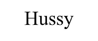 HUSSY