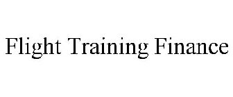 FLIGHT TRAINING FINANCE