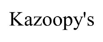 KAZOOPY'S