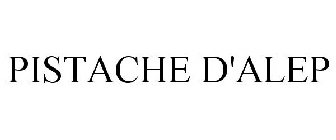 PISTACHE D'ALEP