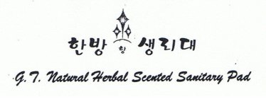 G.T. NATURAL HERBAL SCENTED SANITARY PAD